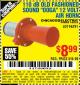 Harbor Freight Coupon 110 dB OLD FASHIONED SOUND "OOGA" AIR HORN Lot No. 96291 Expired: 8/24/15 - $8.99