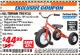 Harbor Freight Coupon ALL-TERRAIN TRICYCLE Lot No. 60652/69694 Expired: 11/30/17 - $44.99