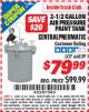 Harbor Freight ITC Coupon 2-1/2 GALLON AIR PRESSURE PAINT TANK Lot No. 66839 Expired: 7/31/15 - $79.99