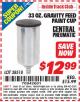 Harbor Freight ITC Coupon 33 OZ. GRAVITY FEED PAINT CUP Lot No. 38518 Expired: 3/31/15 - $12.99