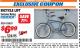 Harbor Freight ITC Coupon BICYCLE LIFT Lot No. 95803 Expired: 12/31/16 - $6.99