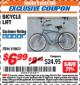 Harbor Freight ITC Coupon BICYCLE LIFT Lot No. 95803 Expired: 9/30/17 - $6.99