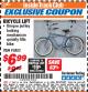Harbor Freight ITC Coupon BICYCLE LIFT Lot No. 95803 Expired: 12/31/17 - $6.99