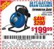Harbor Freight Coupon 50 FT. ELECTRIC DRAIN CLEANER Lot No. 68285/61856 Expired: 9/15/15 - $199.99
