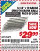 Harbor Freight ITC Coupon 3-1/4" x 10 GAUGE SMOOTH SHANK NAILS PACK OF 2000 Lot No. 90479 Expired: 3/31/15 - $29.99