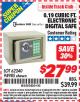 Harbor Freight ITC Coupon 0.19 CUBIC FT. ELECTRONIC DIGITAL SAFE Lot No. 62240/94985/62982/62981 Expired: 6/30/15 - $27.99