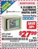 Harbor Freight ITC Coupon UNION SAFE COMPANY 0.19 CU. FT. ELECTRONIC DIGITAL SAFE Lot No. 62981/62982 Expired: 6/30/15 - $27.99