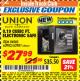 Harbor Freight ITC Coupon UNION SAFE COMPANY 0.19 CU. FT. ELECTRONIC DIGITAL SAFE Lot No. 62981/62982 Expired: 7/31/17 - $27.99