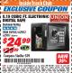 Harbor Freight ITC Coupon UNION SAFE COMPANY 0.19 CU. FT. ELECTRONIC DIGITAL SAFE Lot No. 62981/62982 Expired: 10/31/17 - $24.99