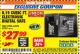 Harbor Freight ITC Coupon 0.19 CUBIC FT. ELECTRONIC DIGITAL SAFE Lot No. 62240/94985/62982/62981 Expired: 11/30/17 - $27.99