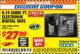 Harbor Freight ITC Coupon UNION SAFE COMPANY 0.19 CU. FT. ELECTRONIC DIGITAL SAFE Lot No. 62981/62982 Expired: 11/30/17 - $27.99
