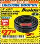 Harbor Freight ITC Coupon 1/2" x 50 FT. HEAVY DUTY PREMIUM RUBBER AIR HOSE Lot No. 62257/62252/69479 Expired: 7/31/17 - $27.99