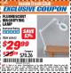 Harbor Freight ITC Coupon FLUORESCENT MAGNIFYING LAMP Lot No. 60643/66384/34018 Expired: 8/31/17 - $29.99
