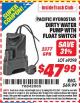 Harbor Freight ITC Coupon DIRTY WATER PUMP WITH FLOAT SWITCH Lot No. 69298 Expired: 3/31/15 - $47.99