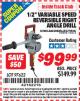 Harbor Freight ITC Coupon 1/2" 2-SPEED RIGHT ANGLE DRILL Lot No. 97622 Expired: 7/31/15 - $99.99