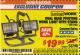 Harbor Freight ITC Coupon DUAL HEAD PIVOTING WORK LIGHT WITH STAND Lot No. 62559/47410 Expired: 7/31/17 - $19.99