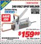 Harbor Freight ITC Coupon 240 VOLT SPOT WELDER Lot No. 45690/61206 Expired: 5/31/15 - $159.99
