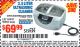 Harbor Freight Coupon 2.5 LITER ULTRASONIC CLEANER Lot No. 95563/62442 Expired: 1/16/16 - $69.99