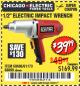 Harbor Freight Coupon 1/2" ELECTRIC IMPACT WRENCH Lot No. 31877/61173/68099/69606 Expired: 10/30/17 - $39.99