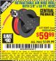 Harbor Freight Coupon RETRACTABLE AIR HOSE REEL WITH 3/8" x 50 FT. HOSE Lot No. 93897/69265/62344 Expired: 11/7/15 - $59.99