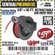 Harbor Freight Coupon CENTRAL PNEUMATIC 3/8 IN. X 50 FT. RETRACTABLE HOSE REEL Lot No. 93897/64685 Expired: 12/1/17 - $59.99