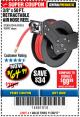Harbor Freight Coupon CENTRAL PNEUMATIC 3/8 IN. X 50 FT. RETRACTABLE HOSE REEL Lot No. 93897/64685 Expired: 11/30/17 - $64.99