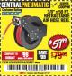 Harbor Freight Coupon CENTRAL PNEUMATIC 3/8 IN. X 50 FT. RETRACTABLE HOSE REEL Lot No. 93897/64685 Expired: 3/1/18 - $59.99