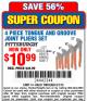 Harbor Freight Coupon 4 PIECE TONGUE AND GROOVE JOINT PLIERS SET Lot No. 60817/69376/69680/43553 Expired: 6/1/15 - $10.99
