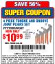 Harbor Freight Coupon 4 PIECE TONGUE AND GROOVE JOINT PLIERS SET Lot No. 60817/69376/69680/43553 Expired: 6/1/15 - $10.99