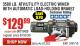 Harbor Freight Coupon 3500 LB. ELECTRIC WINCH WITH REMOTE CONTROL AND AUTOMATIC BRAKE Lot No. 61383/61604/61257 Expired: 3/31/15 - $129.99