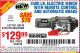 Harbor Freight Coupon 3500 LB. ELECTRIC WINCH WITH REMOTE CONTROL AND AUTOMATIC BRAKE Lot No. 61383/61604/61257 Expired: 7/3/15 - $129.99