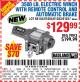 Harbor Freight Coupon 3500 LB. ELECTRIC WINCH WITH REMOTE CONTROL AND AUTOMATIC BRAKE Lot No. 61383/61604/61257 Expired: 11/1/15 - $129.99