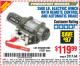 Harbor Freight Coupon 3500 LB. ELECTRIC WINCH WITH REMOTE CONTROL AND AUTOMATIC BRAKE Lot No. 61383/61604/61257 Expired: 9/13/16 - $119.99