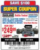 Harbor Freight Coupon 9000 LB. ELECTRIC WINCH WITH REMOTE CONTROL AND AUTOMATIC BRAKE Lot No. 61346/61325/62596/62278/68143 Expired: 6/19/17 - $249.99