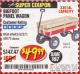 Harbor Freight Coupon BIGFOOT PANEL WAGON Lot No. 60570/69693/62375 Expired: 5/31/17 - $49.99