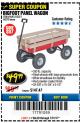 Harbor Freight Coupon BIGFOOT PANEL WAGON Lot No. 60570/69693/62375 Expired: 7/31/17 - $49.99