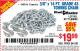Harbor Freight Coupon 3/8" x 14 FT. GRADE 43 TOWING CHAIN Lot No. 97711/60658 Expired: 6/15/15 - $19.99