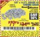 Harbor Freight Coupon 3/8" x 14 FT. GRADE 43 TOWING CHAIN Lot No. 97711/60658 Expired: 8/27/15 - $19.46