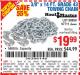 Harbor Freight Coupon 3/8" x 14 FT. GRADE 43 TOWING CHAIN Lot No. 97711/60658 Expired: 10/1/15 - $19.99