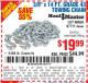 Harbor Freight Coupon 3/8" x 14 FT. GRADE 43 TOWING CHAIN Lot No. 97711/60658 Expired: 10/18/15 - $19.99