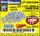 Harbor Freight Coupon 3/8" x 14 FT. GRADE 43 TOWING CHAIN Lot No. 97711/60658 Expired: 9/11/17 - $19.99