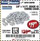 Harbor Freight Coupon 3/8" x 14 FT. GRADE 43 TOWING CHAIN Lot No. 97711/60658 Expired: 12/1/17 - $19.99