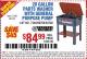 Harbor Freight Coupon 20 GALLON PARTS WASHER WITH PUMP Lot No. 7340/60769/94702 Expired: 7/3/15 - $84.99
