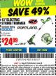 Harbor Freight ITC Coupon 13" ELECTRIC STRING TRIMMER Lot No. 62567/62338 Expired: 10/4/15 - $24.99