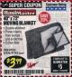 Harbor Freight Coupon 40" x 72" MOVER'S BLANKET Lot No. 47262/69504/62336 Expired: 2/28/18 - $3.99
