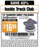 Harbor Freight ITC Coupon 10" RANDOM ORBIT POLISHER Lot No. 43424/61898/61420 Expired: 4/21/15 - $16.99