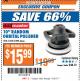 Harbor Freight ITC Coupon 10" RANDOM ORBIT POLISHER Lot No. 43424/61898/61420 Expired: 10/31/17 - $15.99