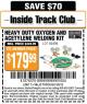 Harbor Freight ITC Coupon HEAVY DUTY OXYGEN AND ACETYLENE WELDING KIT Lot No. 92496 Expired: 5/5/15 - $179.99