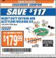 Harbor Freight ITC Coupon HEAVY DUTY OXYGEN AND ACETYLENE WELDING KIT Lot No. 92496 Expired: 11/22/16 - $179.99