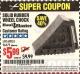 Harbor Freight Coupon SOLID RUBBER WHEEL CHOCK Lot No. 69326/69853/56891/96479 Expired: 11/30/16 - $5.99